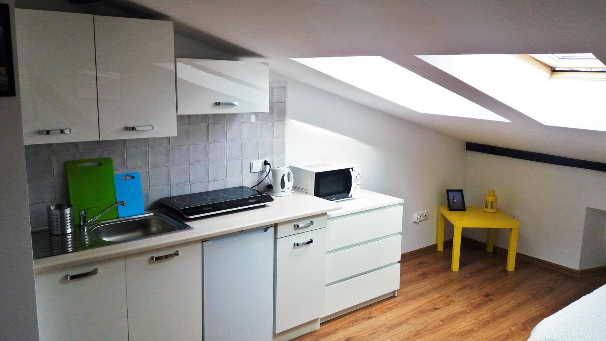 Nice Attic Studio Close To Old Town Air Conditioning - Klimatyzacja 크라쿠프 외부 사진